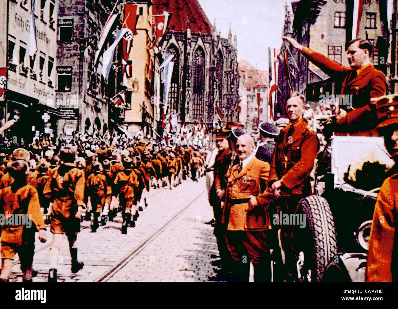 nazi-germany-members-of-the-hitler-jugund-march-before-their-leader-CWAYHB.jpg
