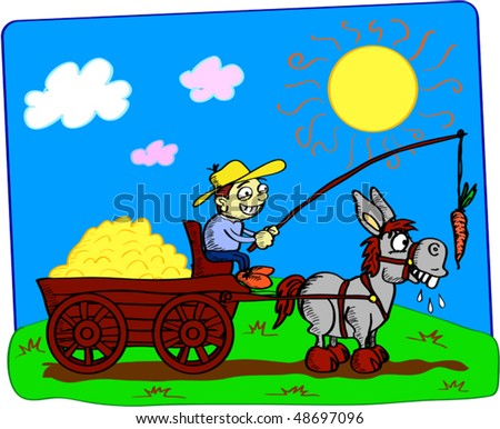 stock-vector-a-farmer-using-the-right-motivation-to-get-the-most-out-of-his-donkey-48697096.jpg