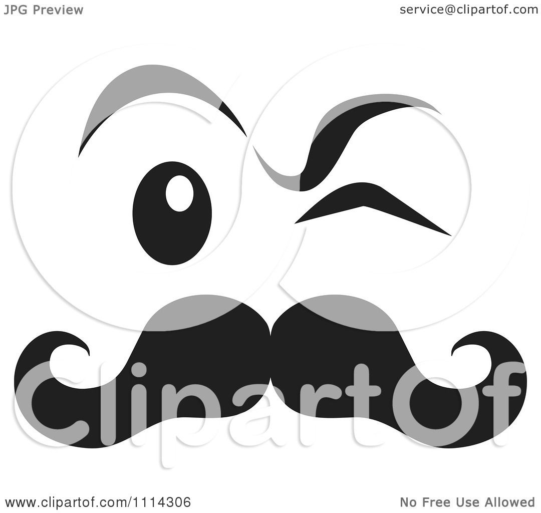 Clipart-Black-And-White-Winking-Face-With-A-Mustache-Royalty-Free-Vector-Illustration-10241114306.jpg