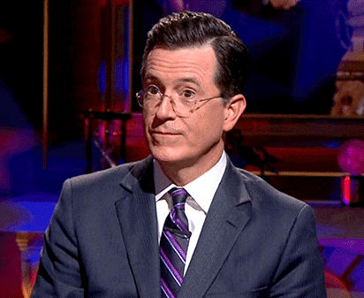 Stephen-Colbert-Go-On-Yes-Nod-On-The-Colbert-Report.gif