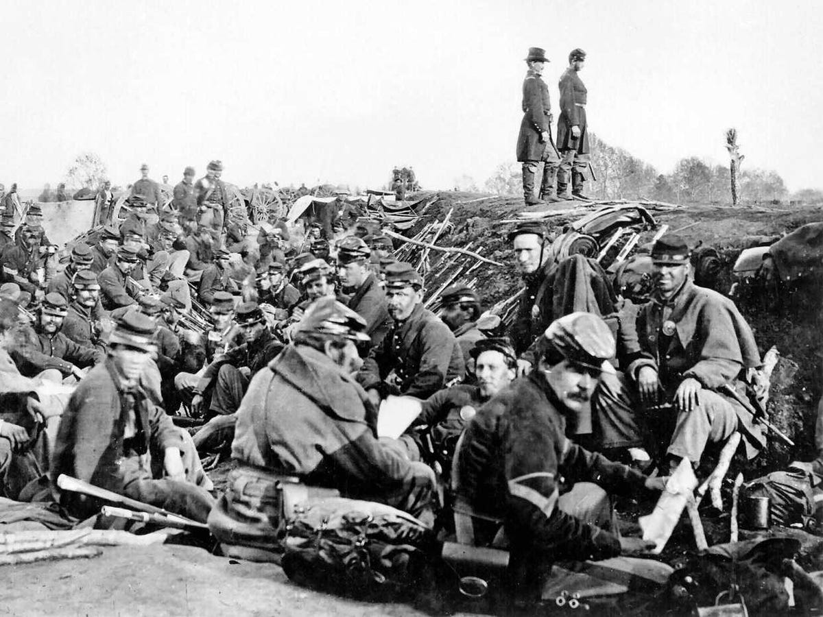 some-of-the-first-pictures-of-the-us-army-are-of-union-soldiers-during-the-civil-war-heres-a-photo-of-soldiers-camping-along-the-west-bank-of-the-rappahonnock-river-at-fredericksburg-virginia-during-the-battle-of-chancellorsville.jpg