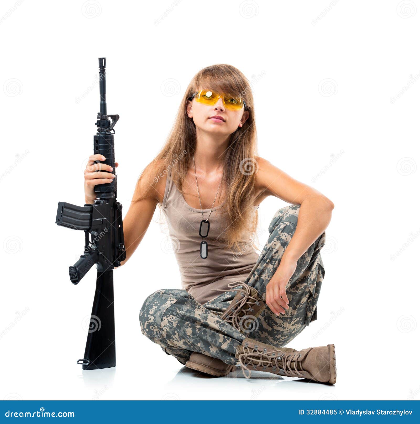 soldier-young-beautiful-girl-dressed-camouflage-gun-his-hand-white-background-32884485.jpg