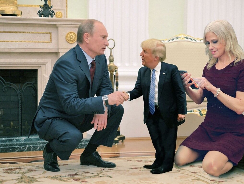 Tiny-Trump-Shaking-Hands-with-Putin-while-Kellyanne-Sends-a-Text.jpg