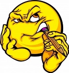 11375497-cartoon-emoticon-yellow-face-pondering-kreativitat-chewing-auf-einem-bleistift.webp
