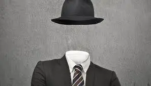 Drawing of an invisible man wearing a suit and hat - EstateGuru P2P lending  Blog