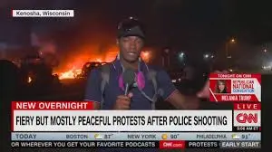 CNN Fiery But Mostly Peaceful Protests Parodies | Know Your Meme
