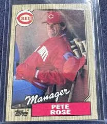 Pete Rose RARE 3  Error Card. 