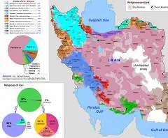 Ethnic and Religious demographics of Iran [1798x1336] : r ...