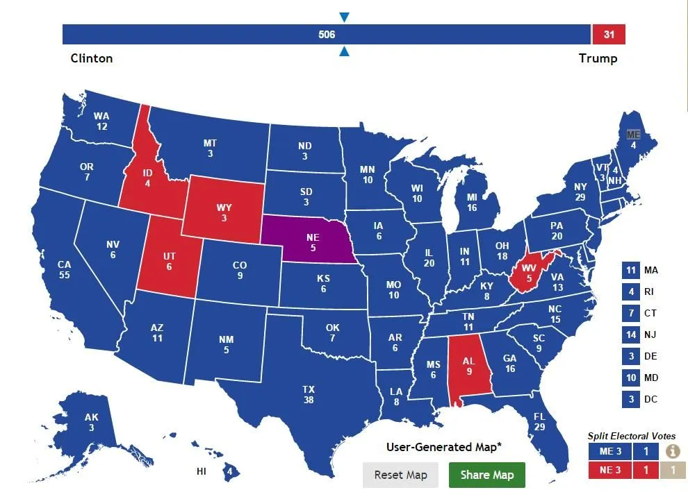 2015-08-030 Trump wet-dream EV map - DEM wet dream.webp