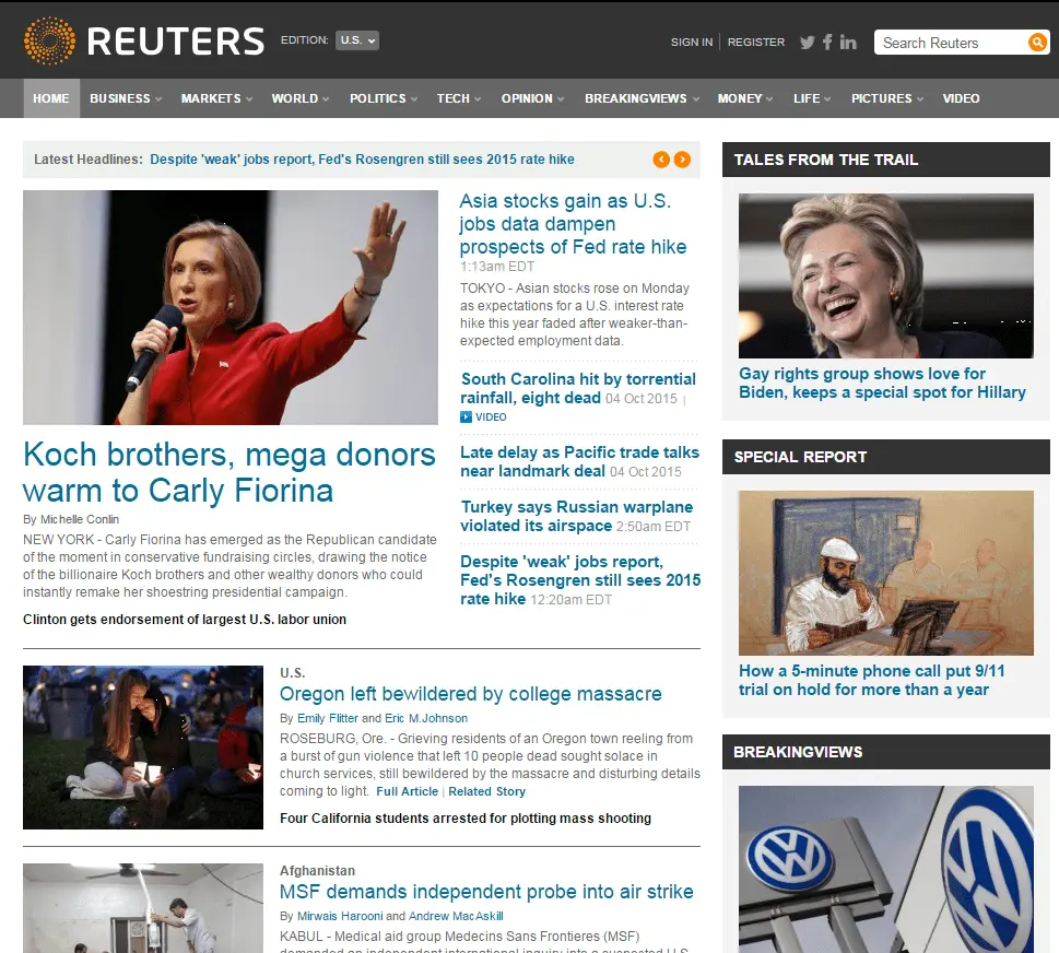 2015-10-005 Reuters front-page over Clinton and guns.webp