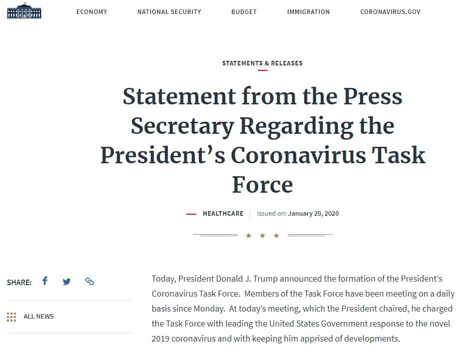 2020-04-01 12_21_55-Statement from the Press Secretary Regarding the President’s Coronavirus ...webp