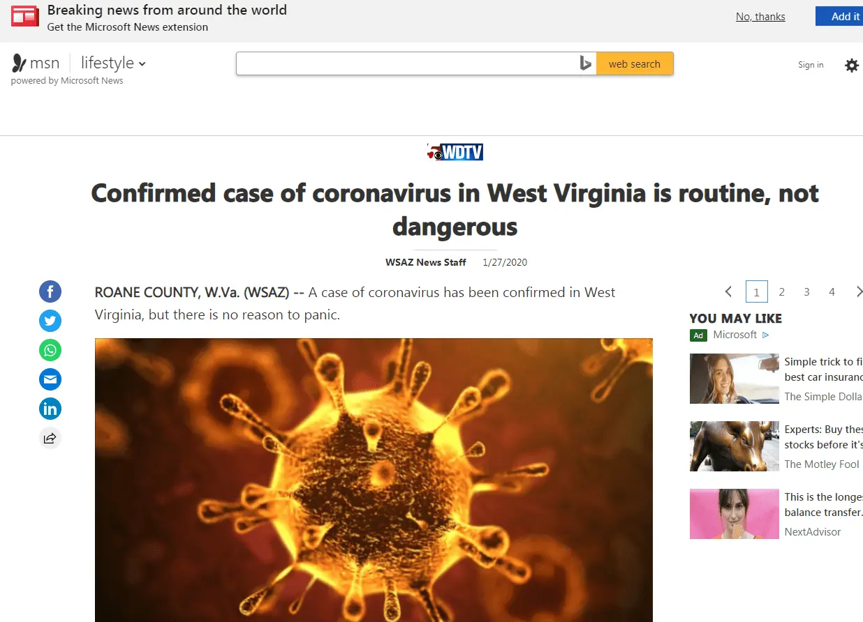 2020-04-05 13_46_36-Confirmed case of coronavirus in West Virginia is routine, not dangerous -...png