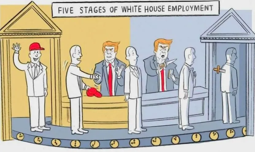 5 stages Trump WH staff employ 2.webp