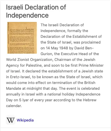 About Israeli Declaration of Independence.webp