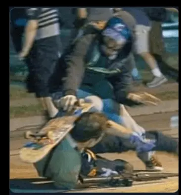 Anothy Huber hit Rittenhouse.webp