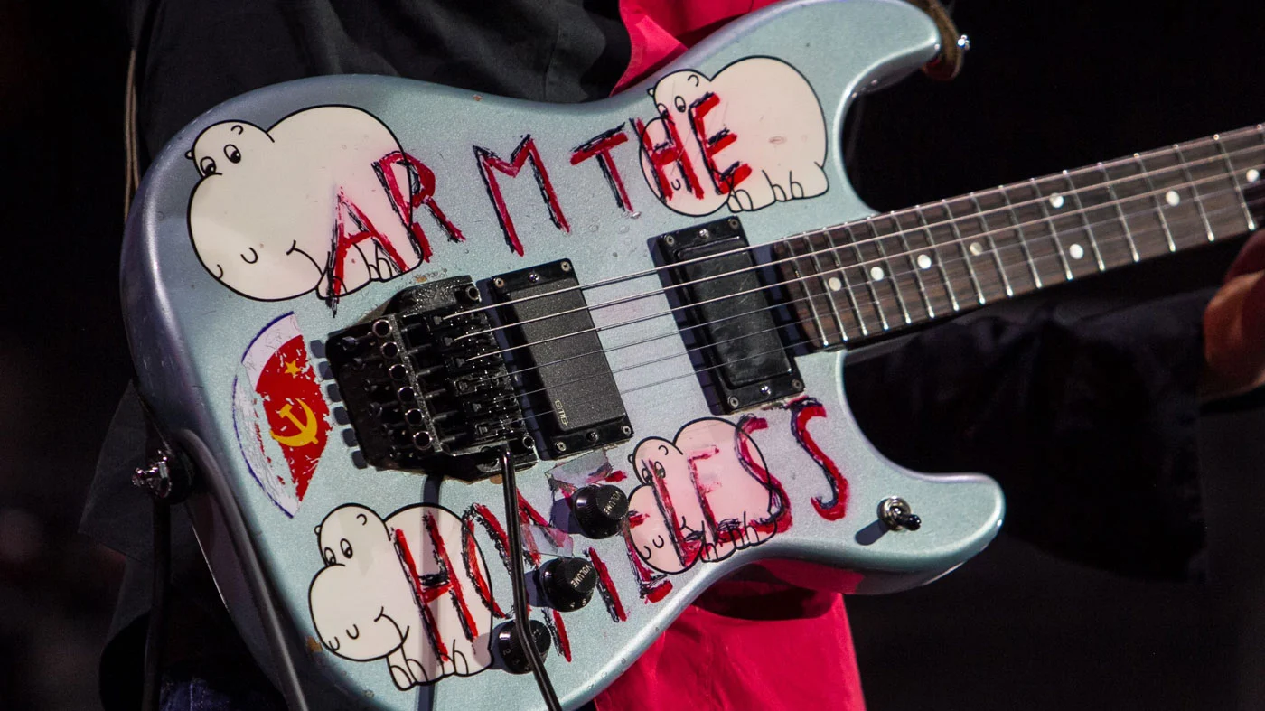 Arm the Homeless guitar Morello.webp