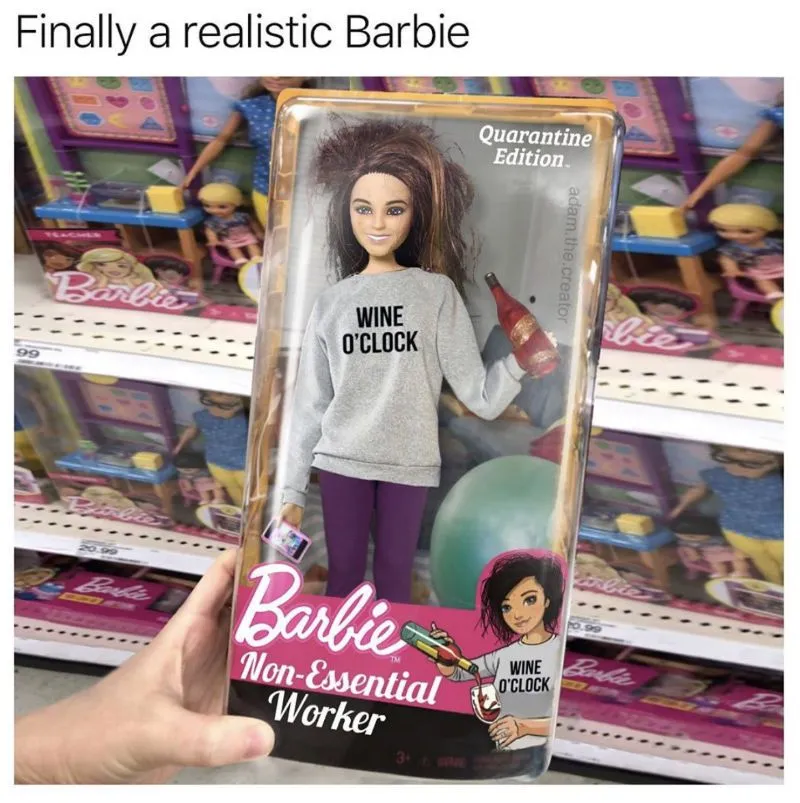 barbie-non-essential-worker-meme.webp