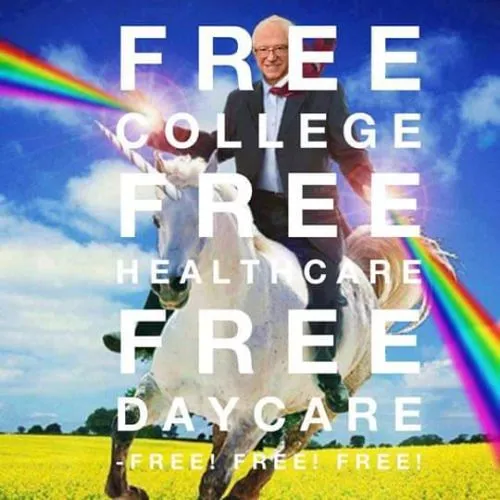 bernie everything is free.webp