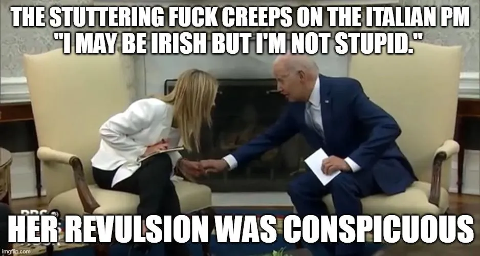 biden creeping on italian pm.webp