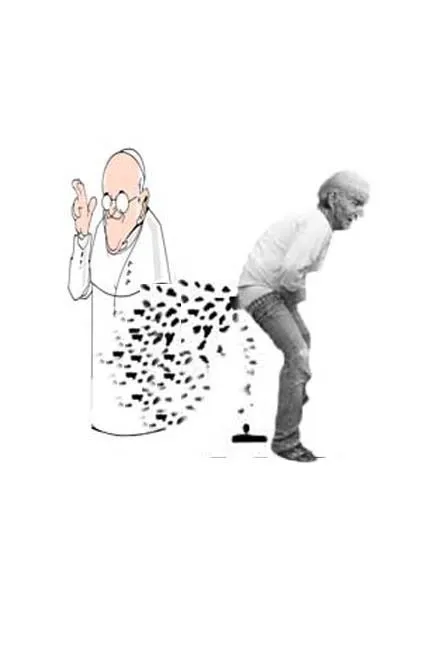 Brandon craps on the pope.webp