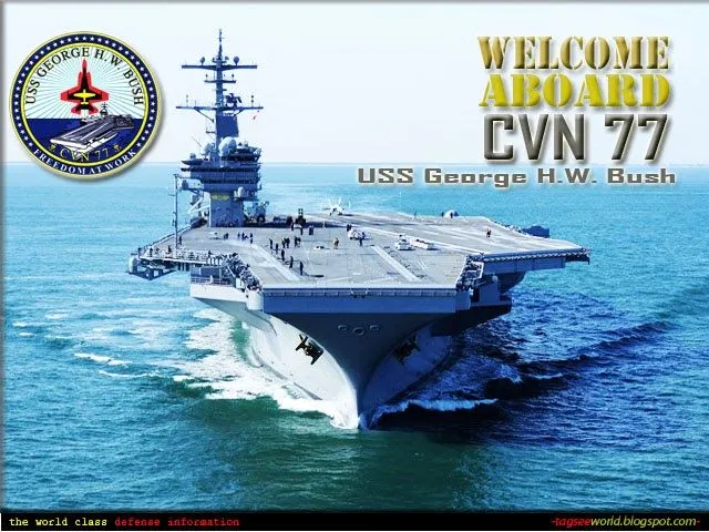 Bush Aircraft Carrier USS George HW Bush CVN 77.webp