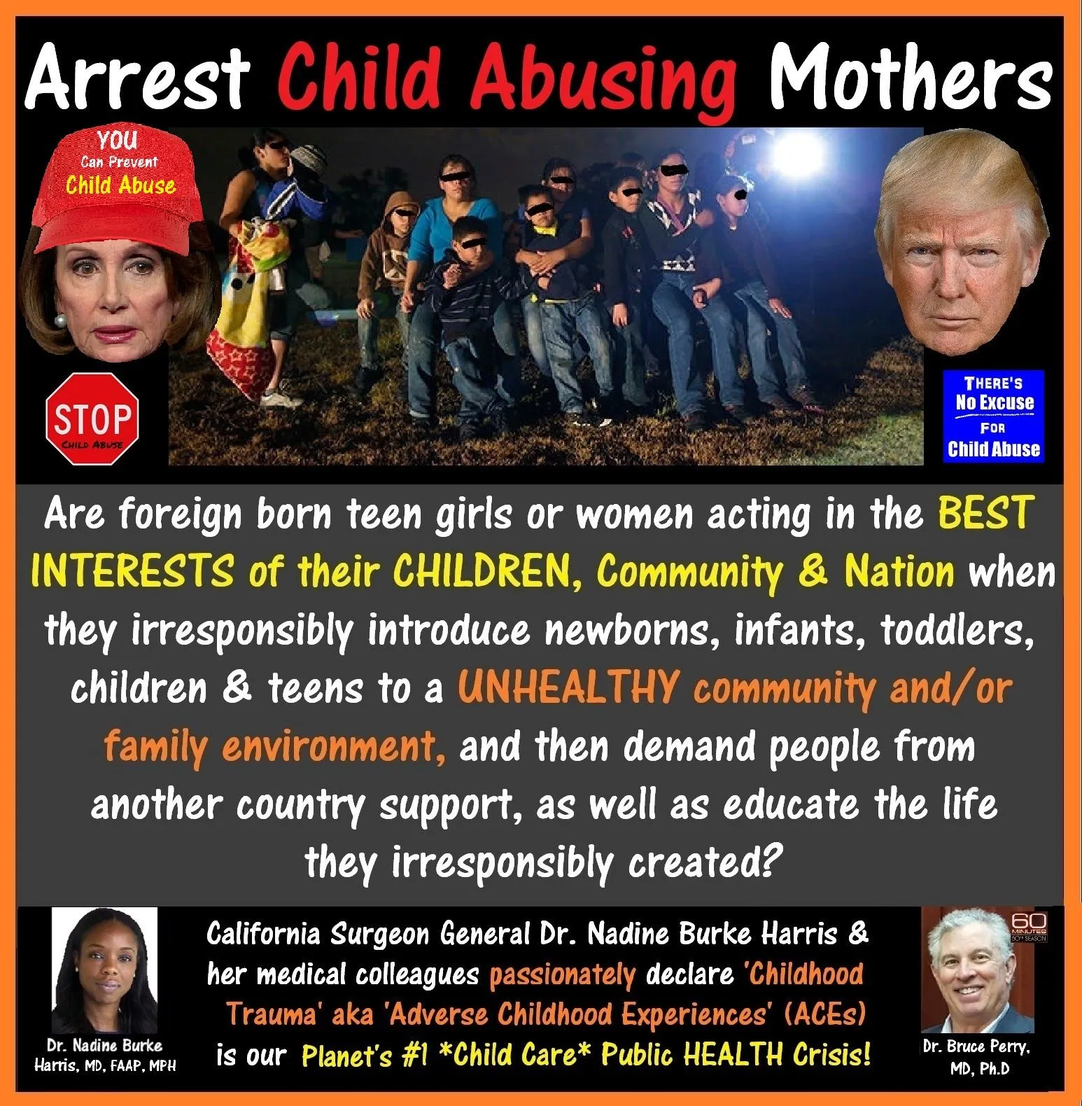 Child Abusing Foreign Born Mothers, Pelosi, Trump.webp
