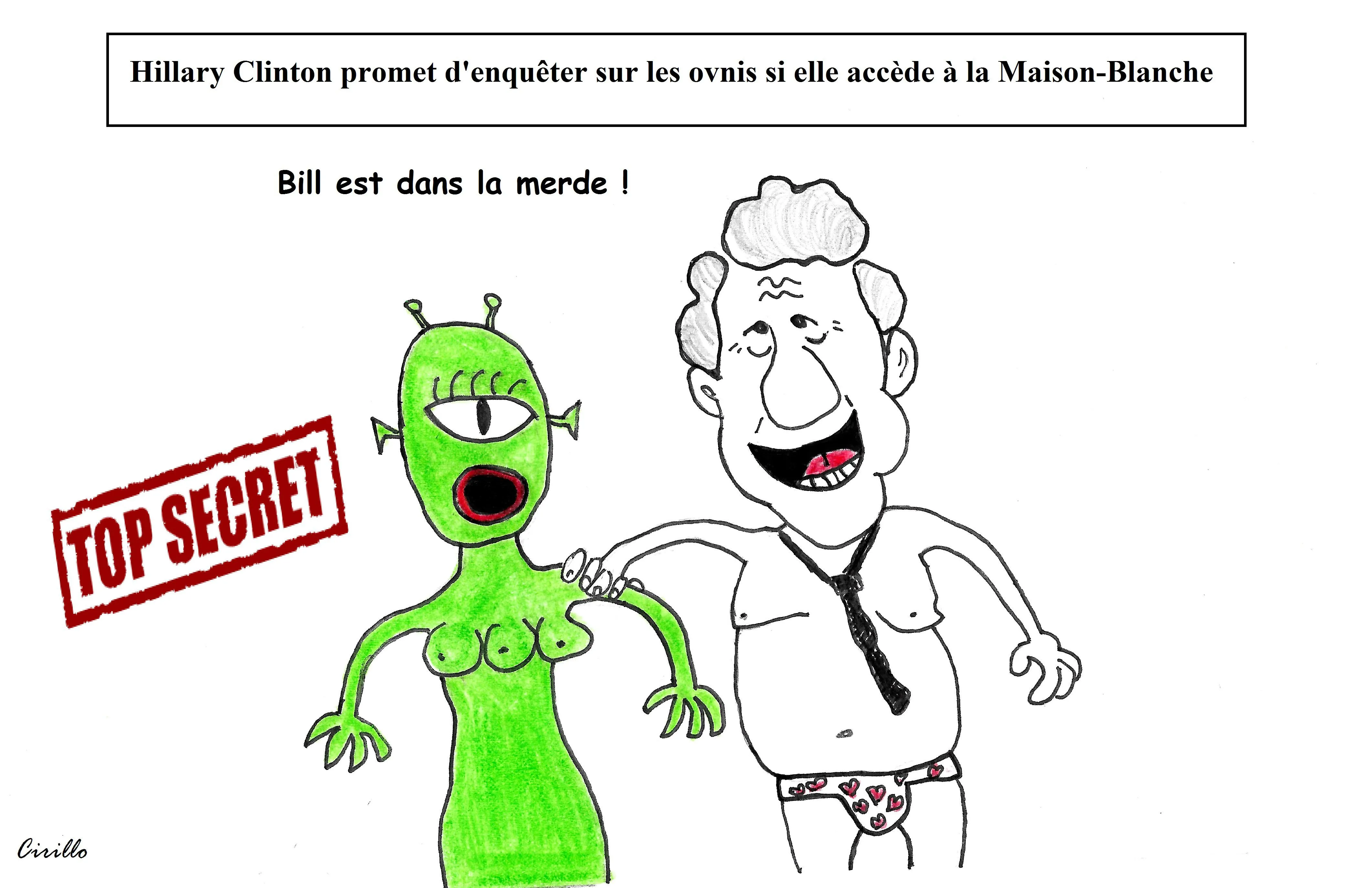Cirillo_dessin_hillary_bill_clinton_ovni.webp