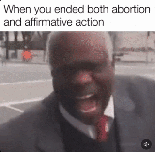 clarence thomas laffing.gif