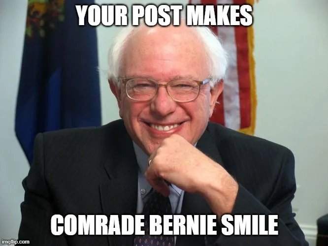 comrade bernie smile.webp