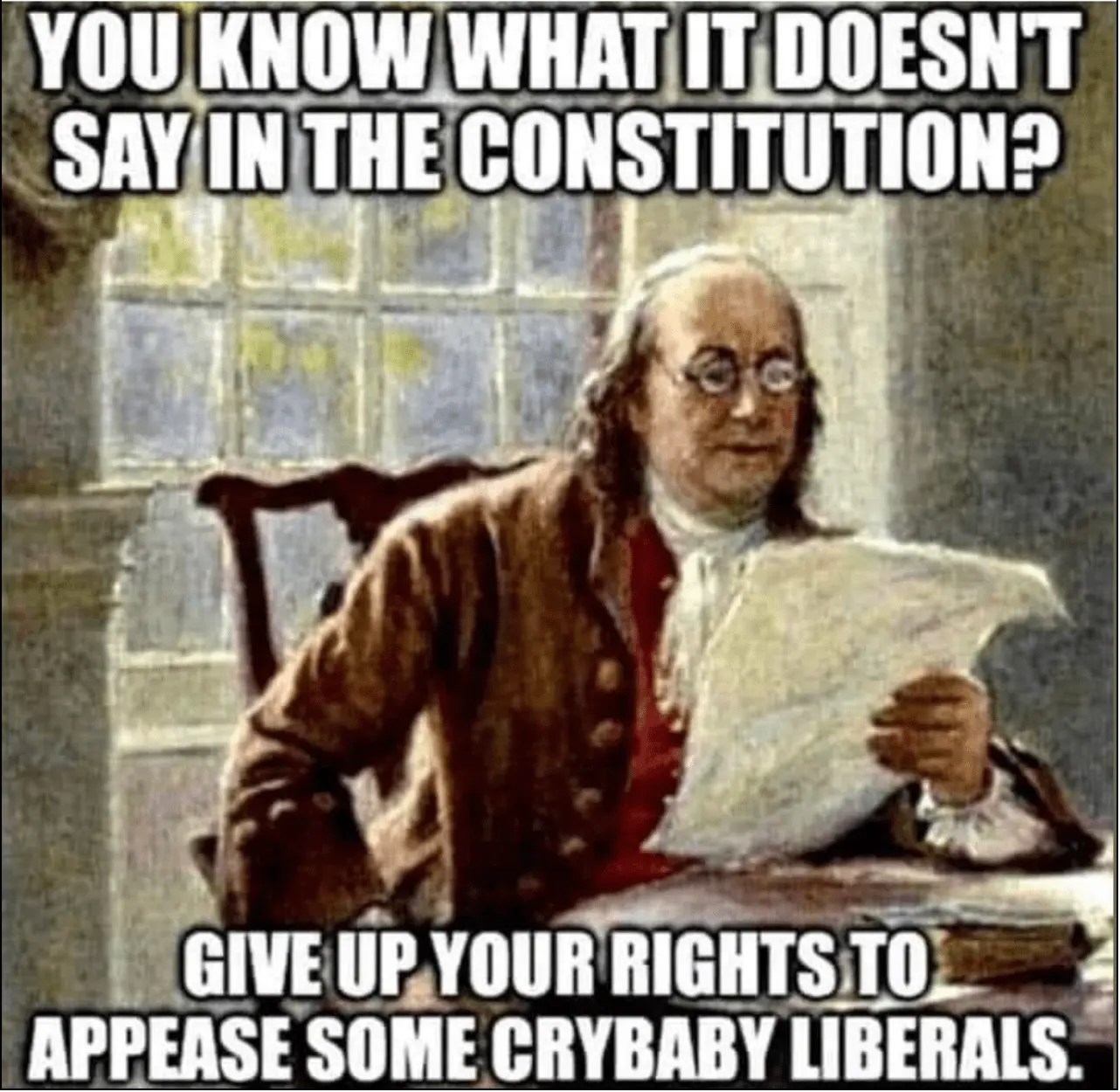 Constitution does not say.webp