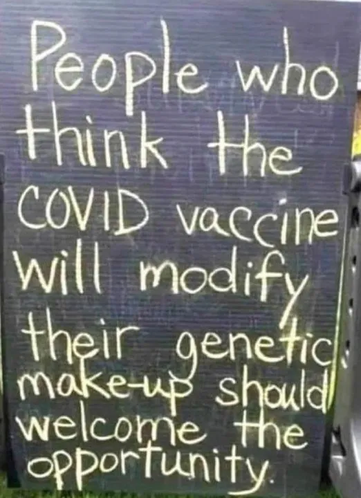 Covid vax will not alter genetic make up.webp
