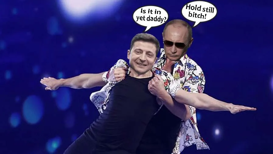 dancing on ice with putin and zelensky.webp