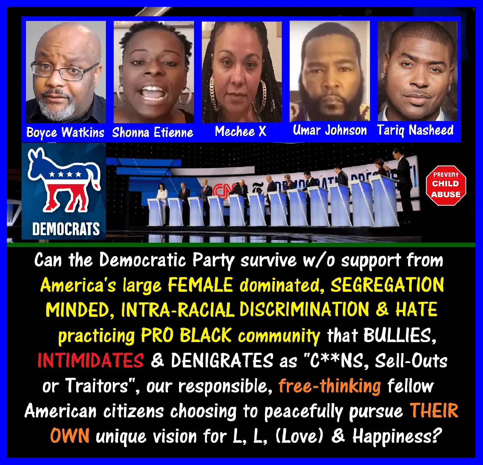 Democrat Party Survival, PRO BLACK.webp