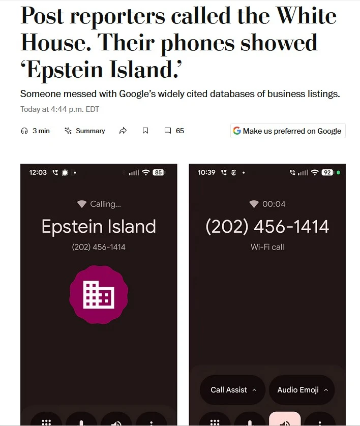 Epstein Island Trump White House.webp