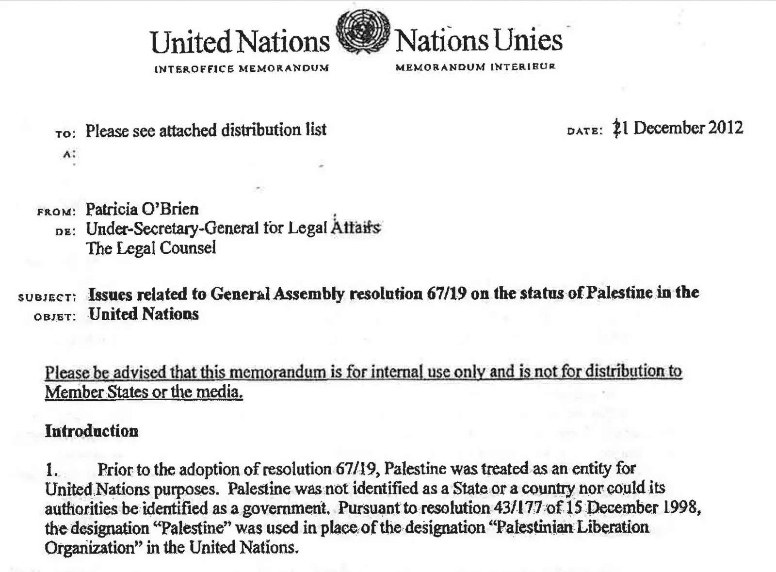 Excerpt UN Memo DEC 2012.png