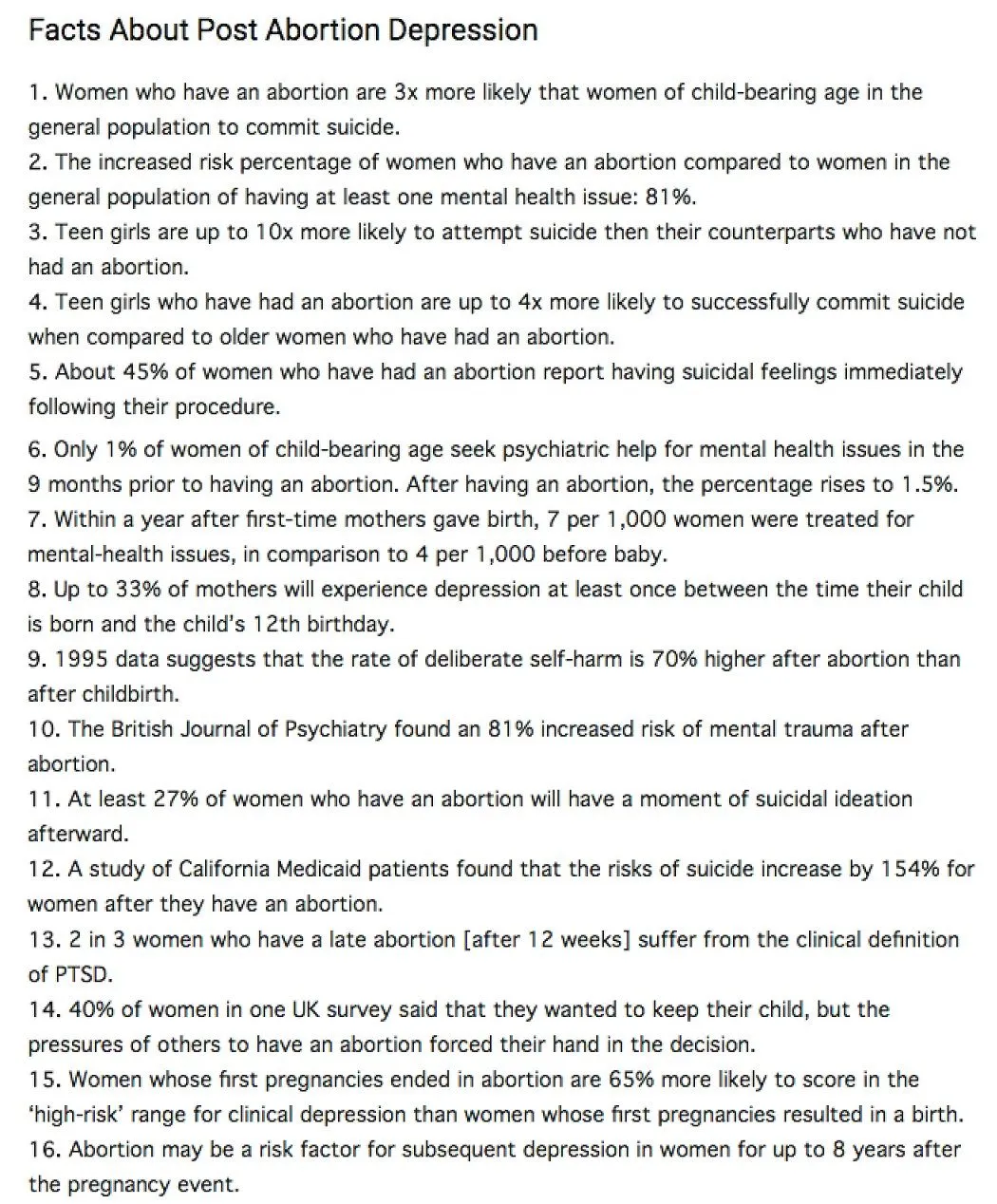 Facts about post abortion depression.webp