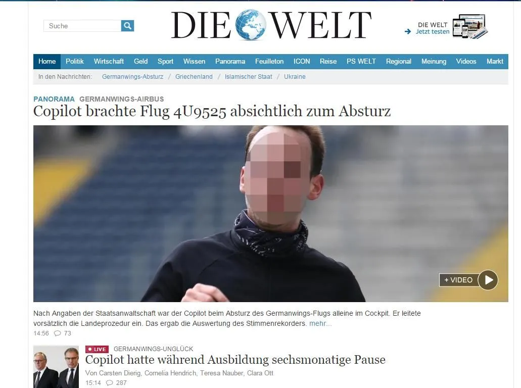 Flugeugabstürz die Welt.webp