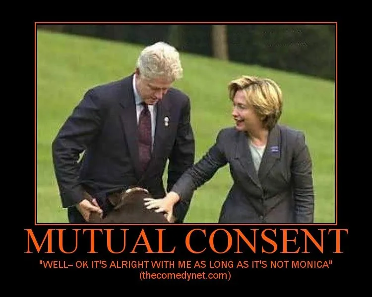 Funny-Bill-and-Hillary-mutual-consent-funny-poster.webp