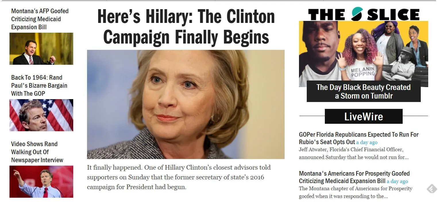 Hillary Clinton announcement TPM.webp