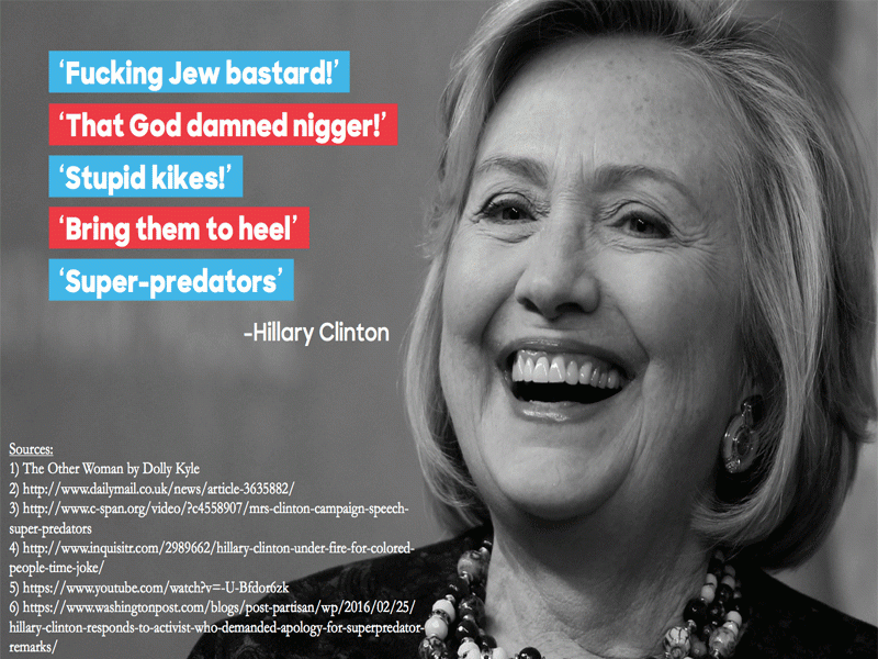 hillaryisaracisthjghgjg.gif