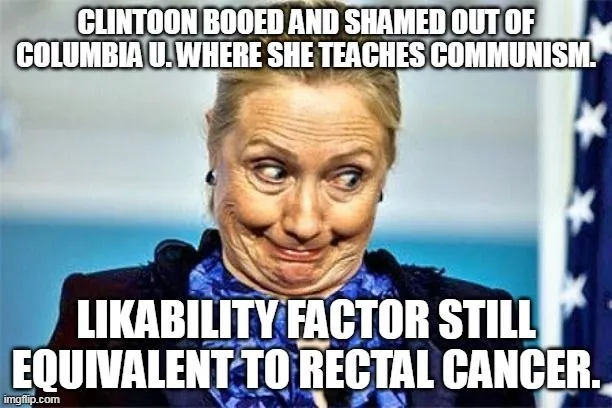 hillury booed out of columbia.webp