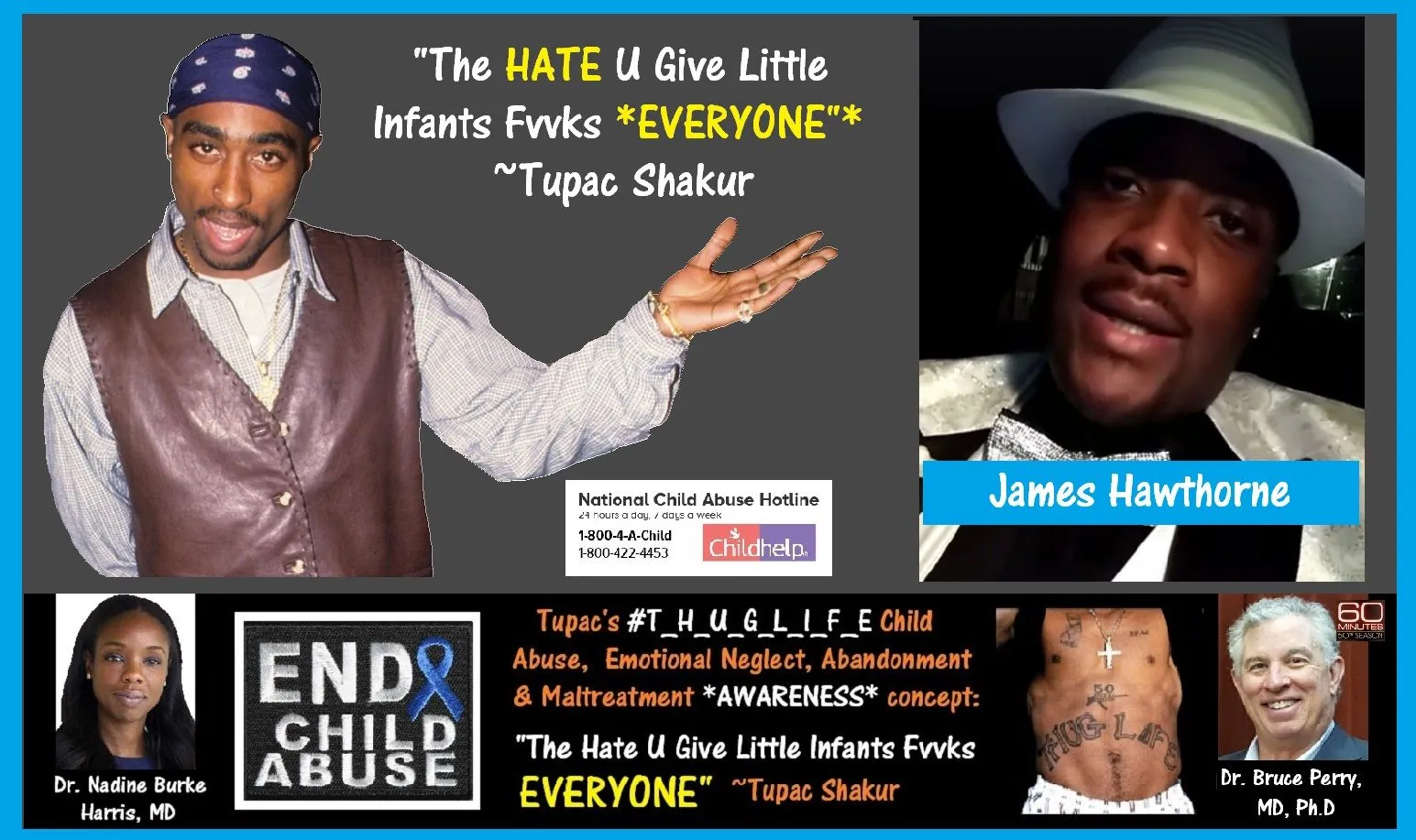 James Hawthorne, tupac shakur, nadine burke harris.webp