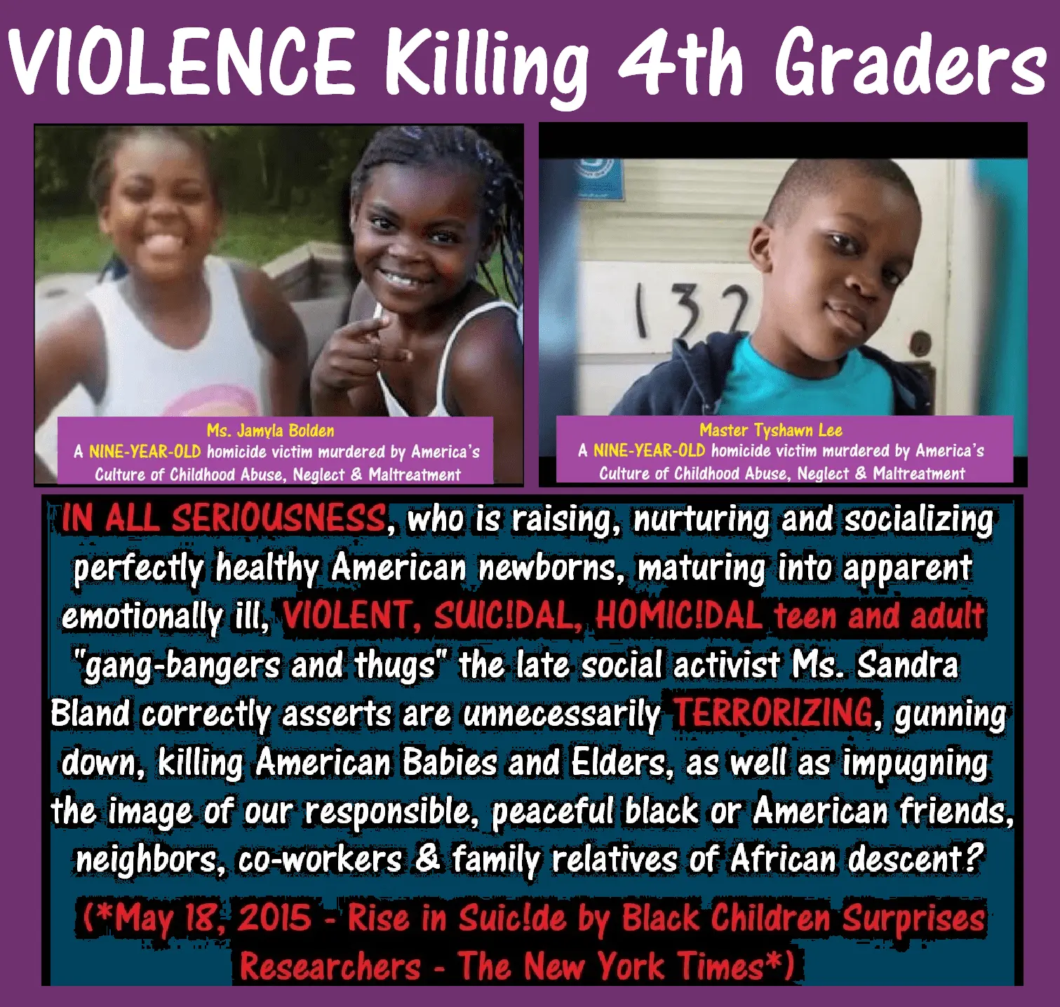Jamyla Bolden, Tyshawn lee Gun Violence.webp