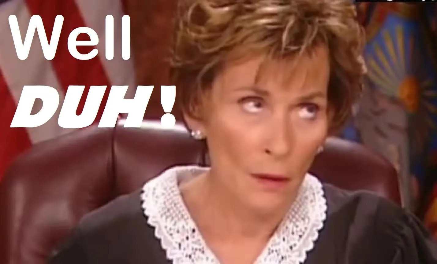 Judge Judy Well Duh.webp