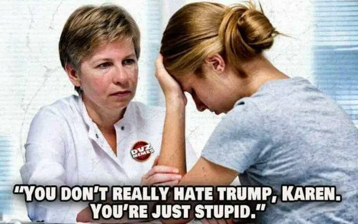 karen stupid hate trump.webp