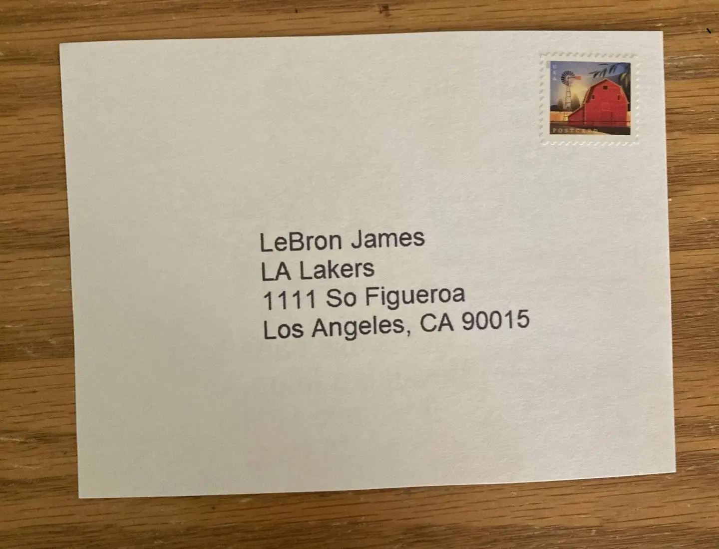 LEBRON JAMES POSTCARD.webp