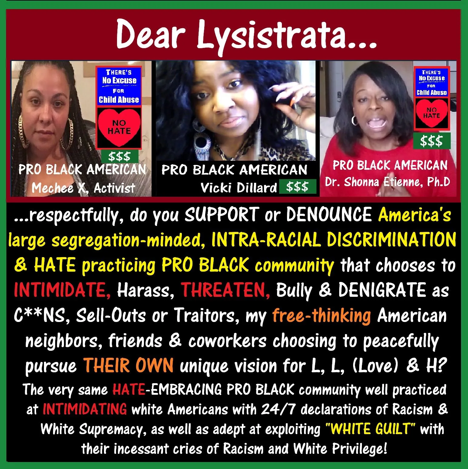 Lysistrata, Denounce Mechee X, Vicki Dillard, Shonne Etienne.webp