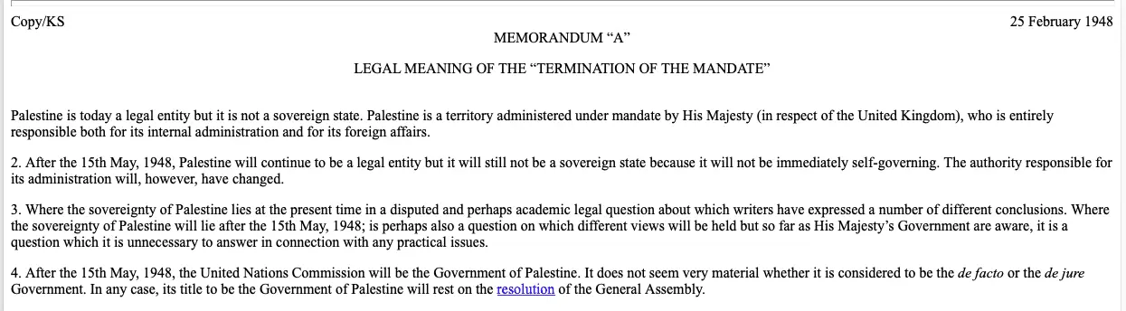 Memorandum A - Legal Meaning of Termination.webp