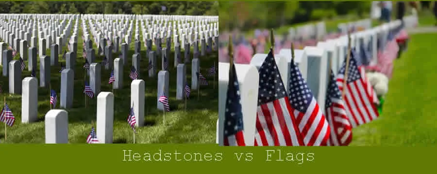 memorial day headstones vs  flags.webp