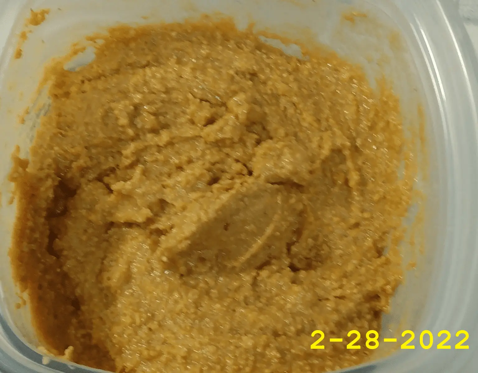 My first home made peanut butter.png
